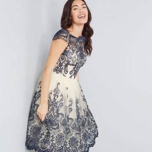 Chi Chi London Blue lace dress (Seen on Modcloth)